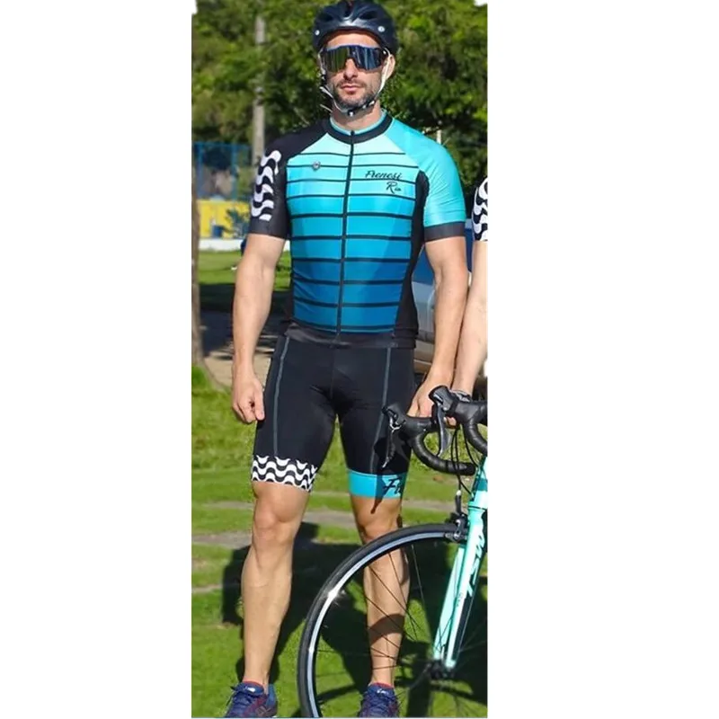 as picture19 Pro командный триатлонный костюм мужские велосипедные Джерси наборы Skinsuit комбинезон Велосипедное трико Ropa ciclismo комплект гелевая накладка - Цвет: as picture19
