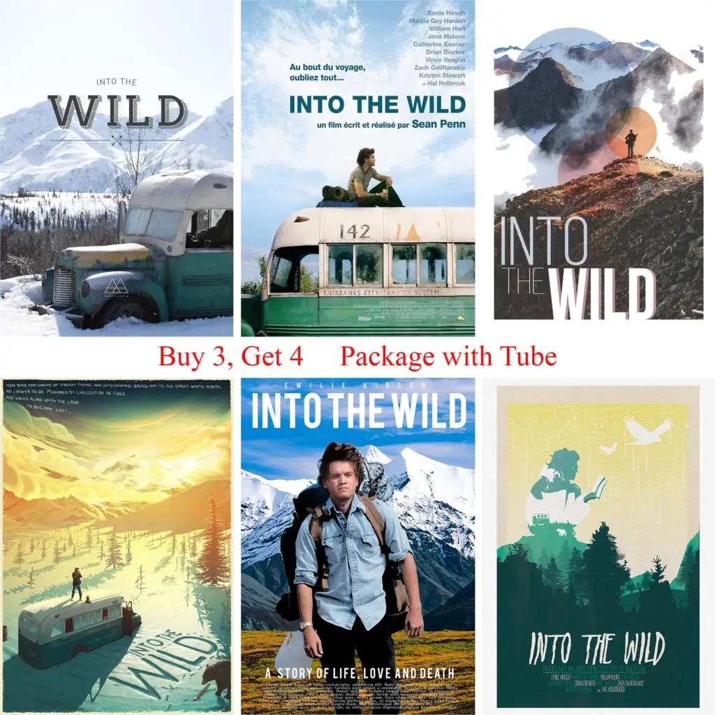 В дикий постеры кино стикеры Настенные с белым покрытием бумага печать украшения