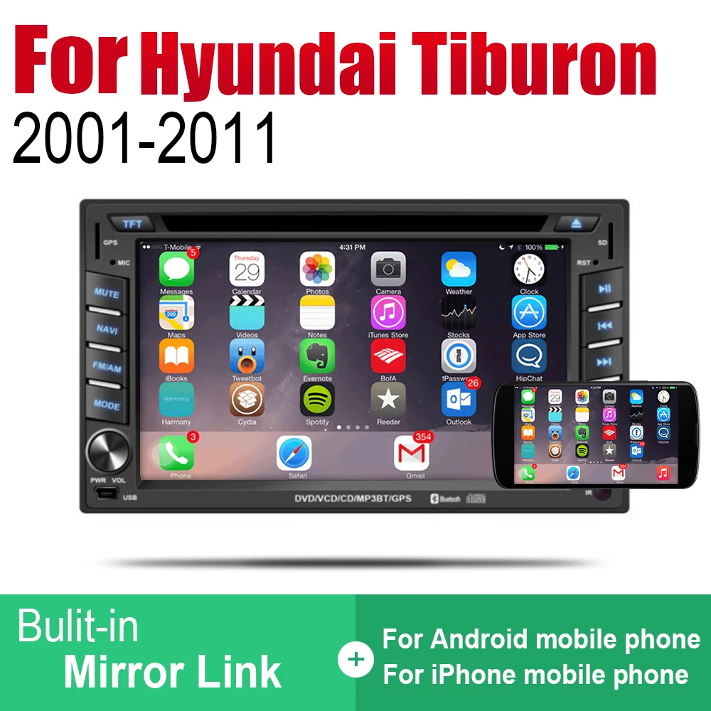 ZaiXi Android автомобильный DVD GPS Navi для Hyundai Tiburon 2001~ 2011 плеер навигация WiFi Bluetooth mulitмедиа система аудио стерео эквалайзер
