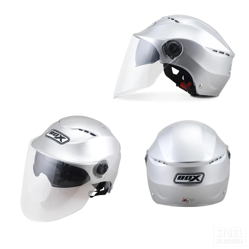 JDS мотоциклетный шлем для мужчин и женщин половина лица Мотоцикл Электрическая безопасность двойные линзы шлем мотоциклетный шлем Casco Мото шлем