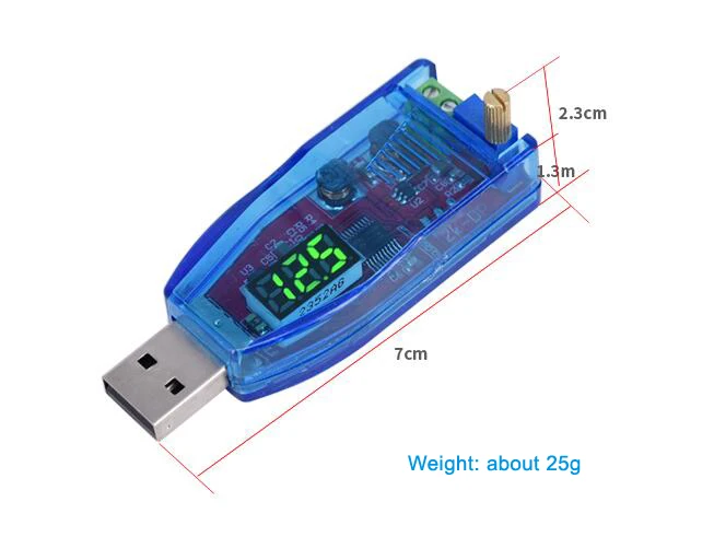 Светодиодный DC-DC 5 В к DC 1-24 В Регулируемый USB повышающий Bost 5 в USB к 9 в 12 В 24 в 15 в DC преобразователь 3A 12 В 24 в модуль питания