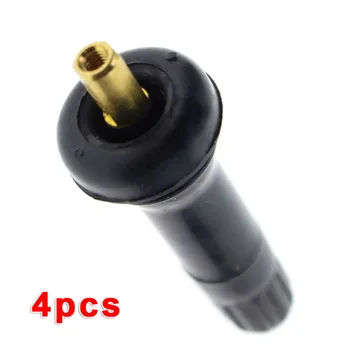 

4 TPMS Tire Pressure Sensor Stem Repair Kits, Suitable For 17-20008 -20008-20018 Rubber And Pure Copper