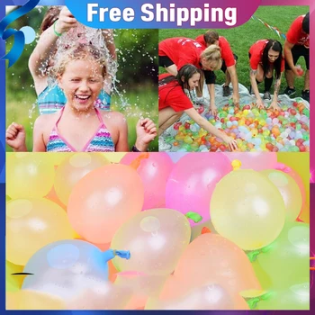 

Summer toys 111 Water Bomb Balloons 111pcs Water balloons Bomb Games Party Balloons Circus Waterballon Outdoor Game Toy for kids