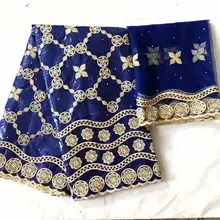 Базен riche ткань Бисером кружевная ткань tissu dentelle bazin brodе нигерийские Свадебные Кружева качество жакар парча 7 ярдов/лот