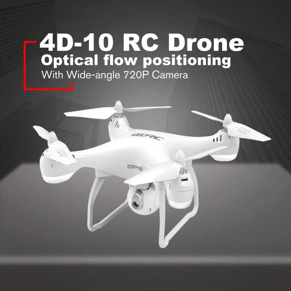 4D-10 RC Дрон RC складной четырехосевой самолет с wifi FPV широкоугольный 720P HD камера Профессиональный gps RC вертолет
