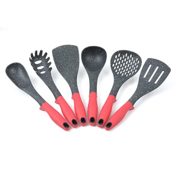 

6-piece Suit Cooking Spoon Shovel Tool Kit Splicing Nylon Kitchen Utensils Food-grade Non-stick Frying Shovel Kitchen Accessorie