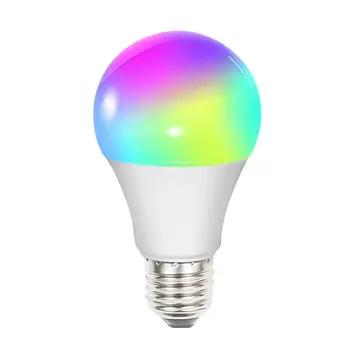 

LED Magic Smart Light Bulbs E27 85-265V RGB Bluetooth WiFi Connection APP Voice Controlling Dimming Timing Lamps
