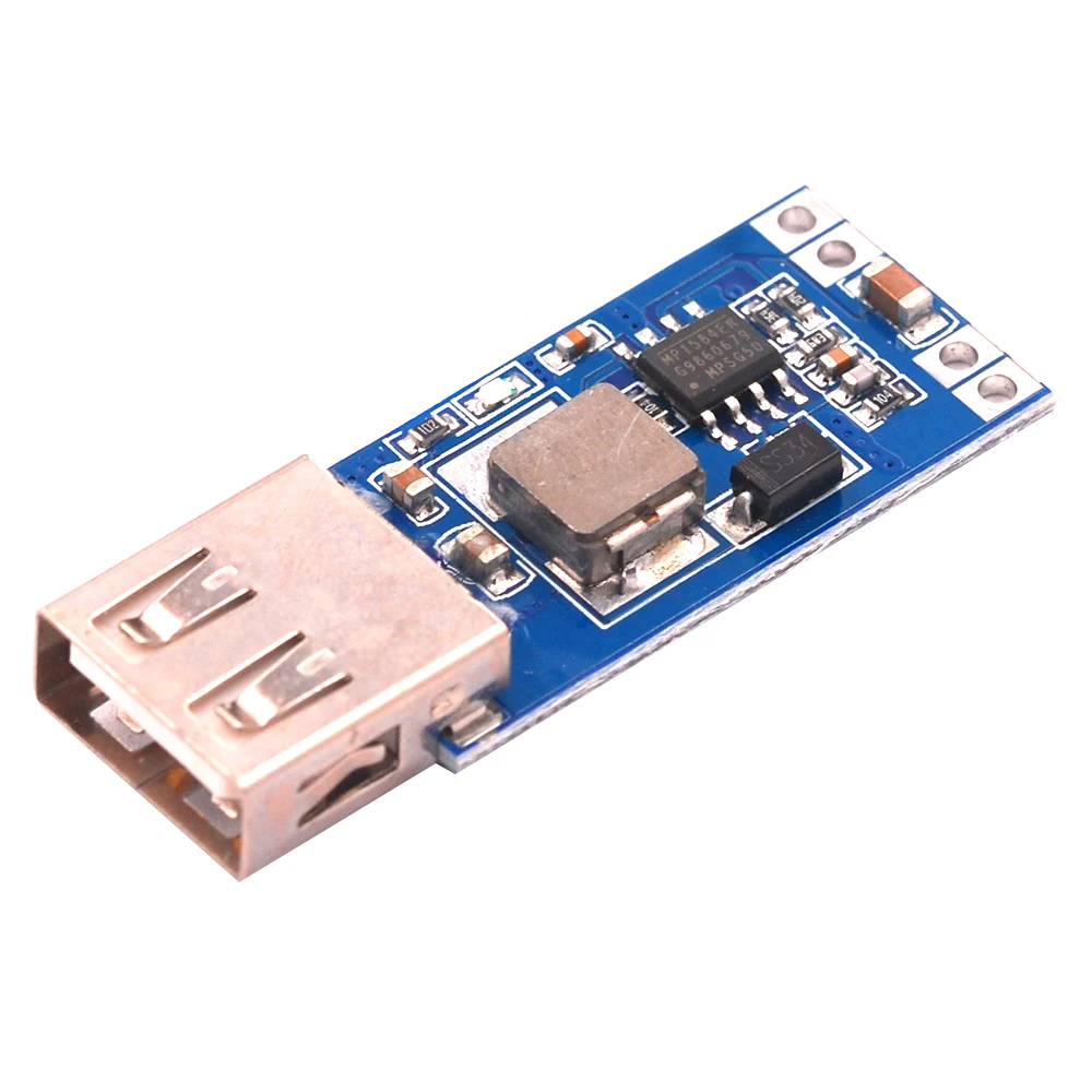 Понижающий модуль напряжения 9 В 12 24 до 5 3 А USB преобразователь DC-DC зарядное