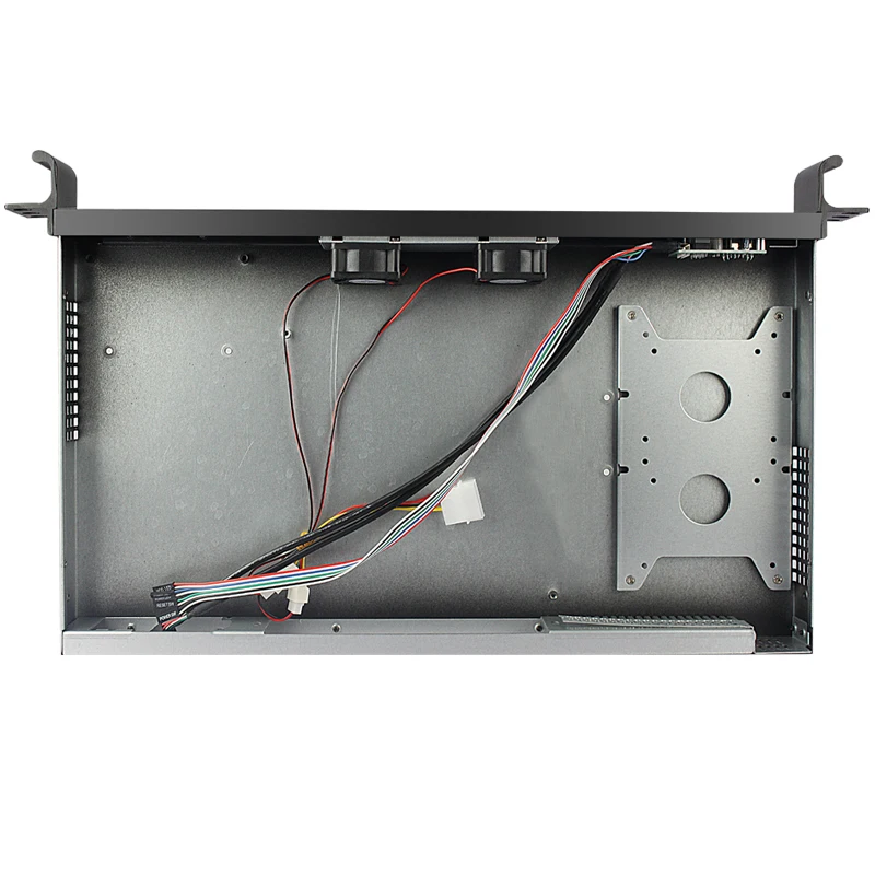 1U250mm Server Chassis Industry Industrial Control Firewall Router Support ITX Motherboard Mini PC Computer