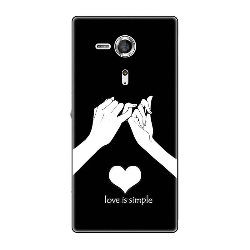 A107 Чехол для телефона sony Xperia SP M35 M35h M35C C5303 C5306 C5302 чехлы для sony SP M35H для sony Xperia M35H для sony M35H Резина - Цвет: A107