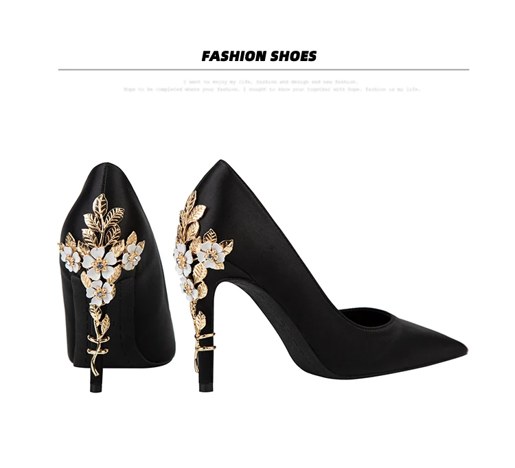 Zapatos de tacón de aguja elegantes para mujer
