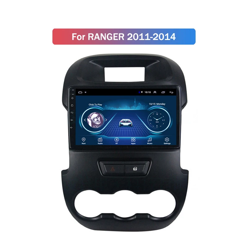 Автомагнитола для Ford Ranger 11-14 мультимедийный видеоплеер навигатор GPS Android 9 0 |