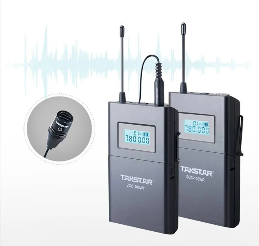 Takstar SGC-100W Wireless Lavalier Lapel