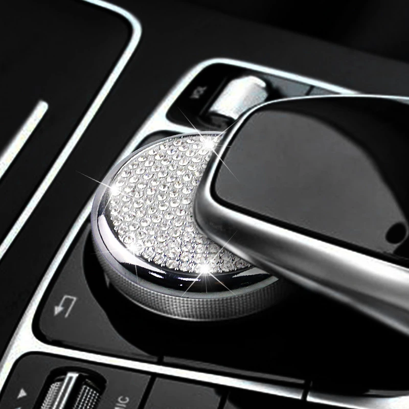 Мультимедийная кнопка с фиксацией-инкрустированная для Mercedes-Benz аксессуары GLC260 C-class C200LE300
