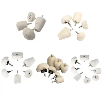 

Cylindrical Conical Buffing Grinding Head Cotton Cloth Wheel Abrasive Tool