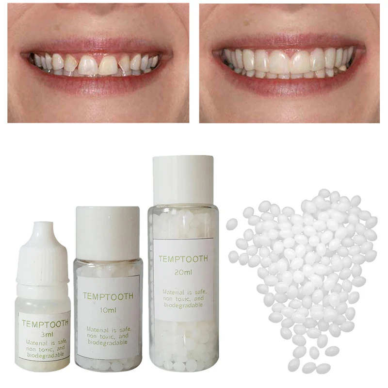 

2019 New Denture Solid Glue Dental Restoration Temporary Tooth Repair Kit Teeth And Gaps FalseTeeth Solid Glue Denture Adhesive