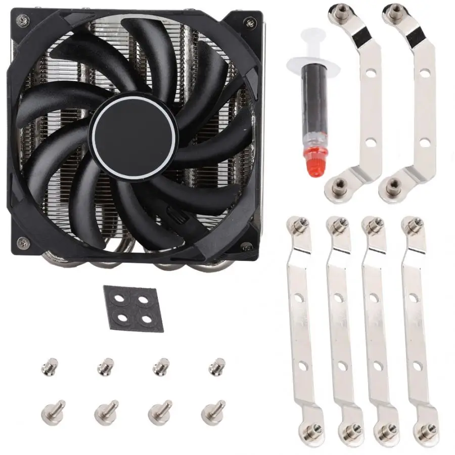 

ID-COOLING IS-30 CPU Radiator Smart Mute Fan Supports AM4 Multi-platform CPU Cooler DC 12V 3.36 W 120mm Cooling Fan for PC