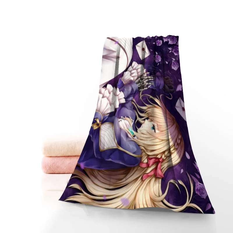 Neu Violet Evergarden Badetuch Handtuch Duschtuch Bath Towel Anime 