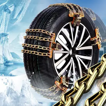 

1PC Snow Chain Anti-skid Emergency Tire Chain For SUV Pickup Truck Car
