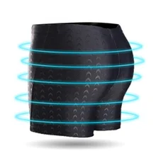 Купальные штаны, мужские полиэфирные плавки, сексуальный купальник, акулья кожа, высокая эластичность, купальник, Летние плавки