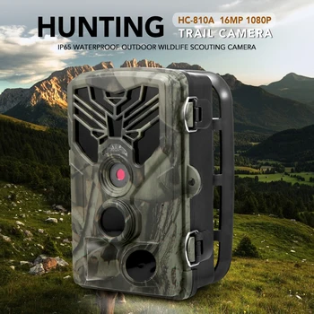 

16MP 1080P Trail Camera Hunting Game Camera Outdoor Wildlife Scouting Camera with PIR Sensor Infrared 0.3s Super Fast Trigger