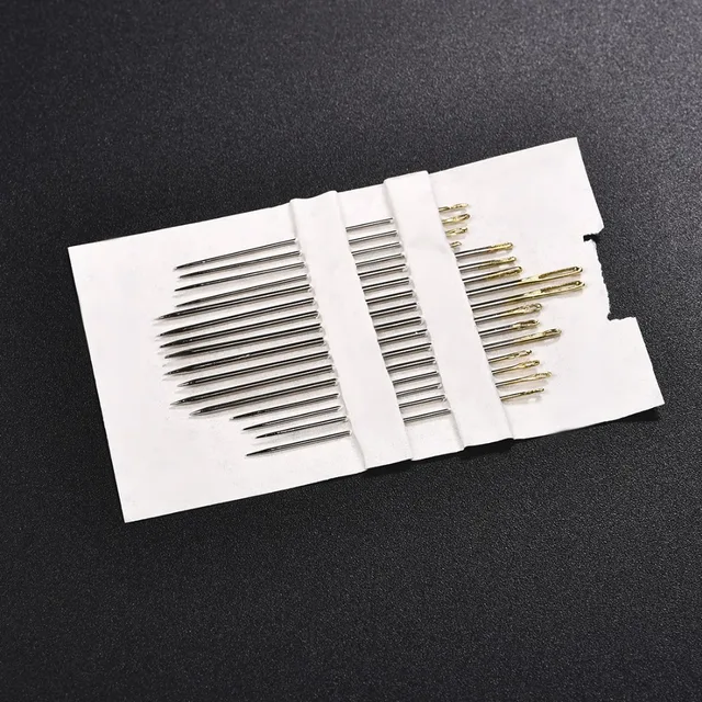 AXIS Aghi Con Cruna Automatica (self-threading) | Confezione Da 2 Con 3 Misure Diverse | Aghi Per Cucito Facili Da Infilare Senza Lenti - 4