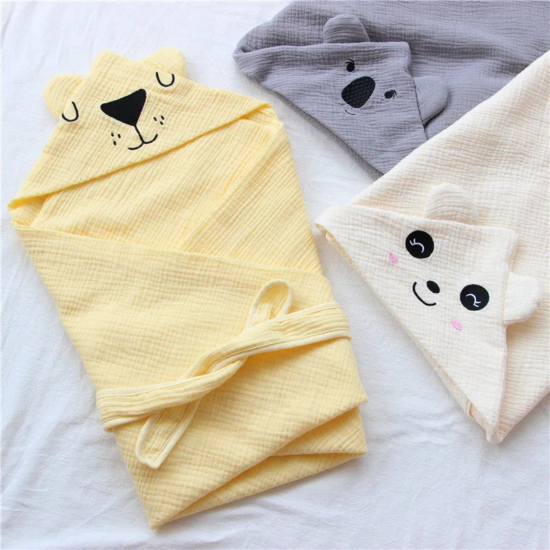 

Summer Baby Blanket Hug Quilt Newborn Maternal And Child Supplies Gauze Towel Small Quilt Wrapping Blanket Cotton Boys And Girls