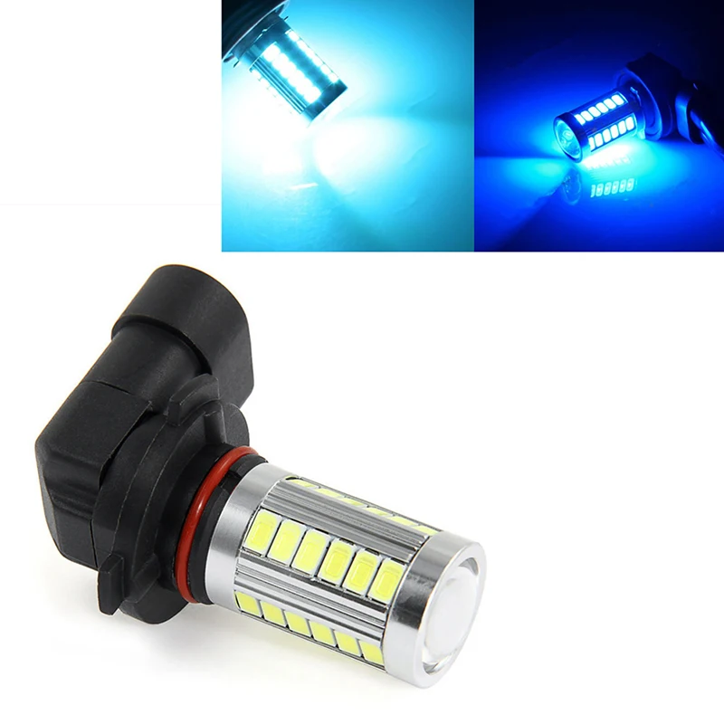 2 uds coche H8 H11 9005 LED 9006 5630 33SMD lámpara de niebla día Luz de bombilla