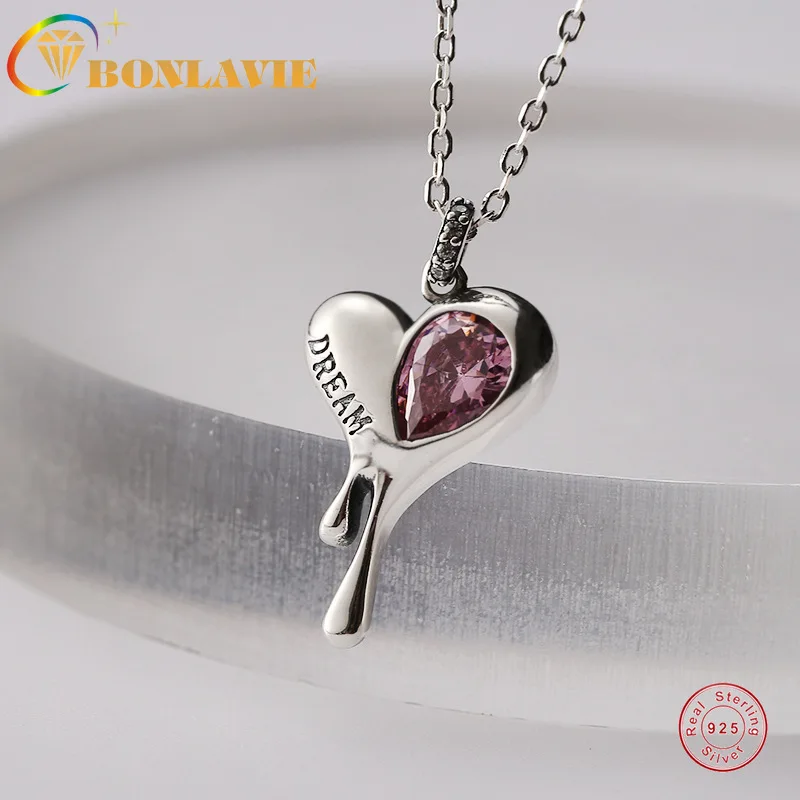 Melting Snow Heart Heart Pendant Necklace And Foever Pendant Set For  Couples Birthday Jewelry Matching With Magnet E0BE From Madelineby, $6.05 |  DHgate.Com