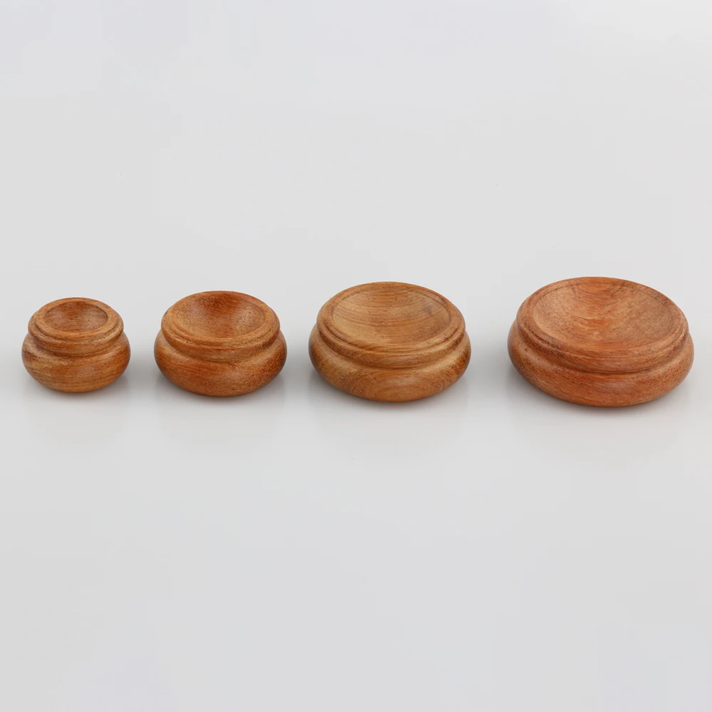 Деревянная подставка для дисплея хрустального шарика объектива большое