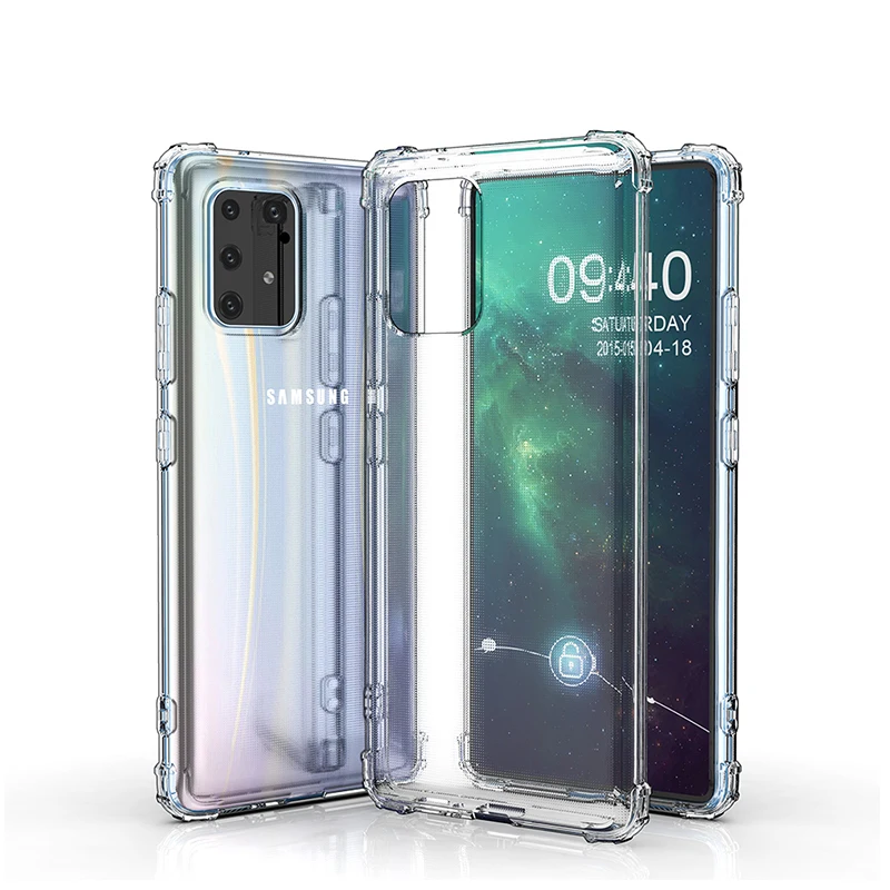 Противоударный чехол для Samsung Galaxy A50 A51 A70 A40 A71 A60 мягкий из ТПУ Sansung S10 Plus S8 S9 A20e A30