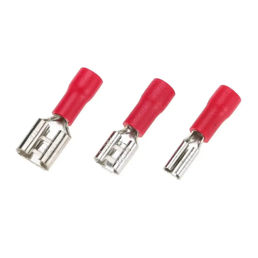 

280 PCS Rubber Insulated Terminals(Male/Female, Fork/Ring) , Fast Electrical Wire Crimp Insulation Connectors For Marine And Aut