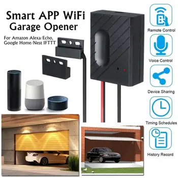 

WiFi Smart APP Switch Garage Opener Door Controller Smart Phone Remote Control for Amazon Alexa And for Google Home