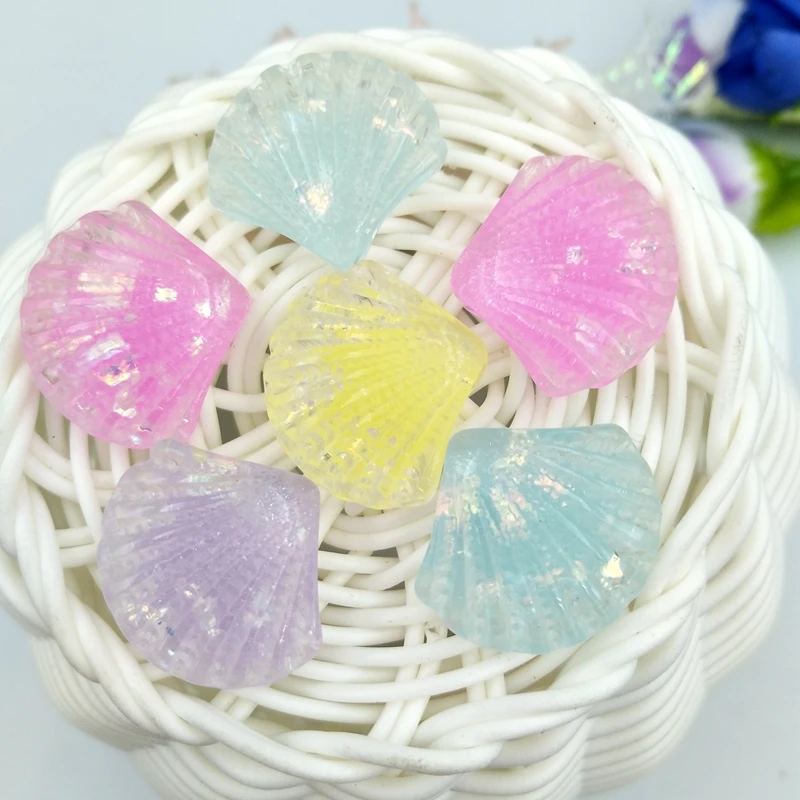 Новая модель 16 штук искусственный бриллиант из смолы кабошон Kawaii оболочки