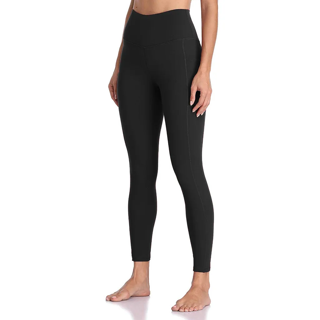 Leggings Women Casual Solid Color Slim Hips Push Up Fitness Loose Leggins Mujer Pants Wide Leg Sports Pants Pantalones De Mujer best leggings for women