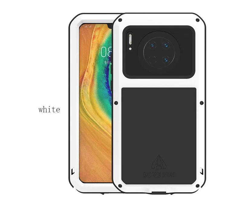 LOVEMEI мощный металлический водонепроницаемый чехол для huawei mate 30 Чехол полная защита тела Броня противоударный защитный чехол для телефона