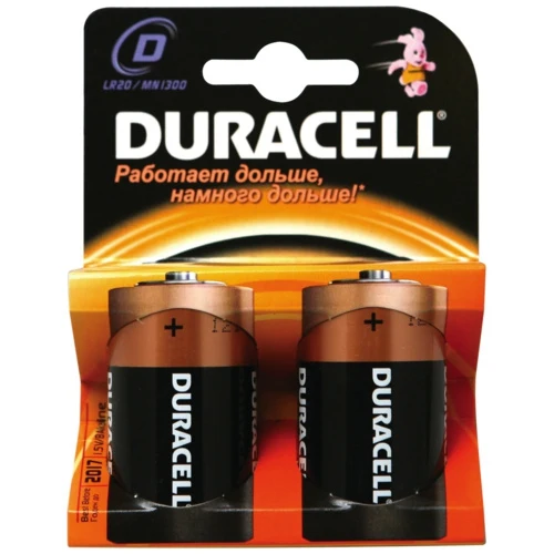 Piles alcalines D LR20 1,5 volt - Duracell