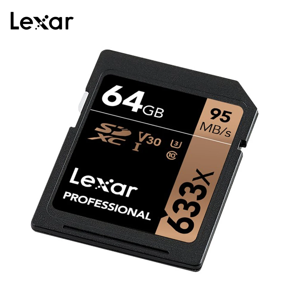 Lexar 633X U3 sd карта 32 Гб 64 Гб 128 Гб класс 10 карта памяти планшет cartao de memoria sd для камеры смартфона ноутбука