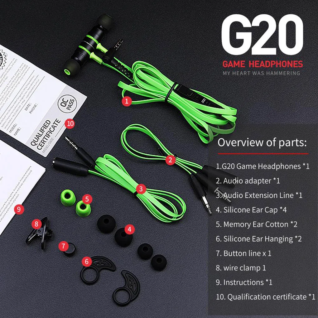 Plextone G20 Игровые наушники с микрофоном игровая гарнитура геймер наушники для Samrtphone