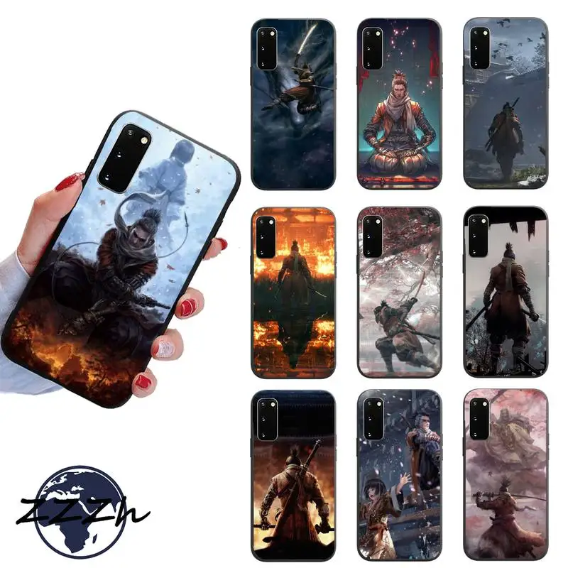 Трендовый чехол Sekiro для сотового телефона с принтом тени умирают дважды Samsung S21 S30