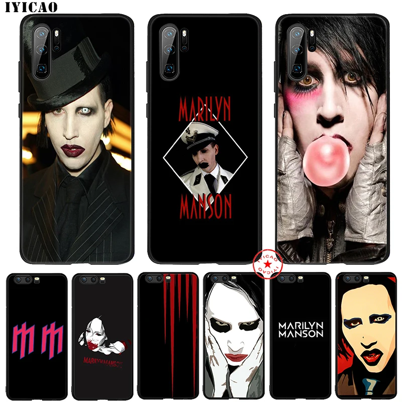 IYICAO Менсона мягкий чехол для huawei P30 P20 P10 P9 P8 Lite Pro P Samrt Z плюс 2019 2018 2017 2016 2015 |