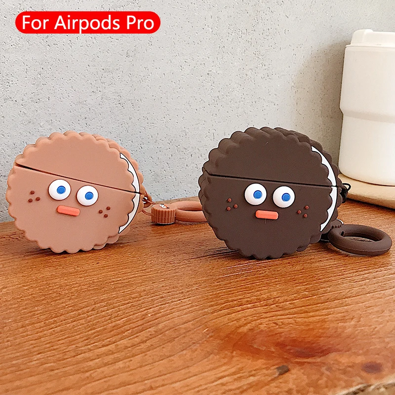Милый мультяшный беспроводной чехол для гарнитуры Bluetooth для Apple Airpods pro, силиконовый чехол для наушников s для Airpods 1 2, защитный чехол