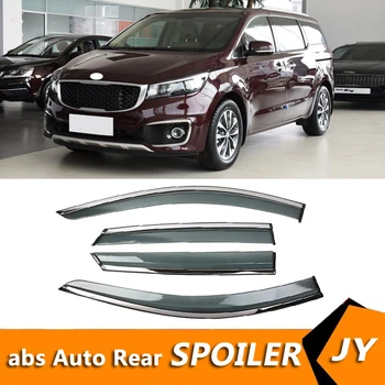 

For KIA carnival 2017 Window Visor Vent Shades Sun Rain Deflector Guard For KIA carnival Auto Accessories 4PCS/SET