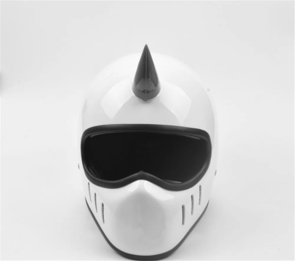 Motorcycle helmet suction cup corner 