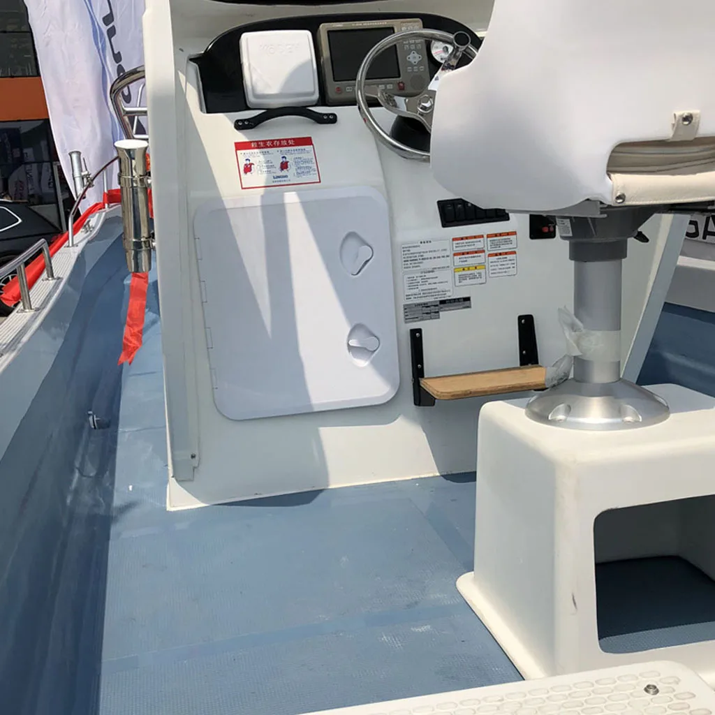 Белый нескользящий люк доступа твист Винт Из Палубной пластины для RV Морской лодки каяк-14-3/4x14-1/2 дюймов 375x370 мм