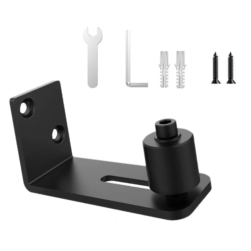 

Accessories With Screws Roller Home Stable Grounding Hardware Adjustable Sliding Barn Door Flush Botton Fixing Floor Guide
