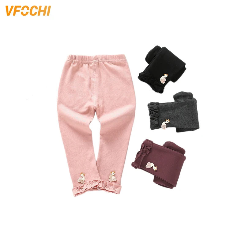 VFOCHI/2019 новые леггинсы для девочек весенне-Осенние эластичные детские узкие Капри