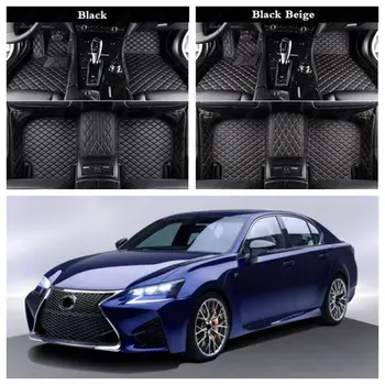 

Luxury Leather Auto Foot Mats Car Floor Mats for LEXUS GS HS LS IS ES Car Accessories Carpet Cover Non-slip Car Floor Mat