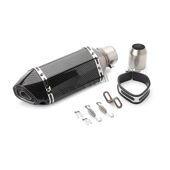 

Motorcycle 36-51mm Exhaust Pipe Muffler Escape For KAWASAKI z250 z300 ninja h2 For HONDA cbf 1000f nc 700x dct vfr 1200x dct