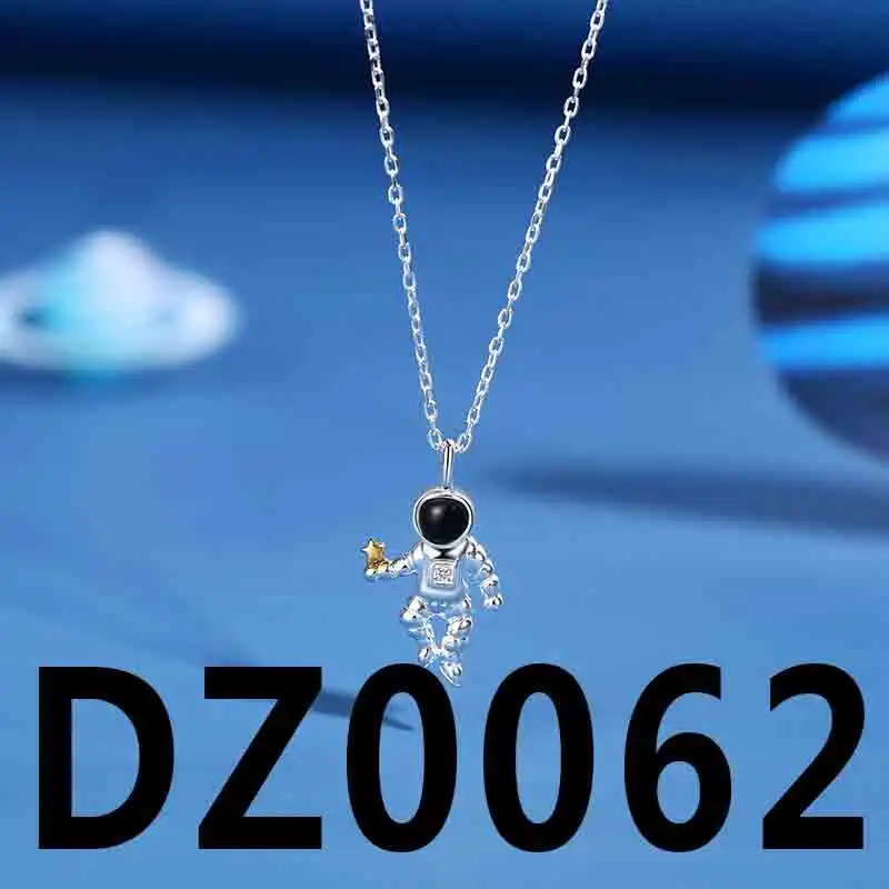 TS-DZ005 Toss Bear Стерлинговое Серебро испанская Ювелирная версия ювелирные изделия Женская мода медведь ожерелье кулон цена - Цвет камня: DZ0062-515900153
